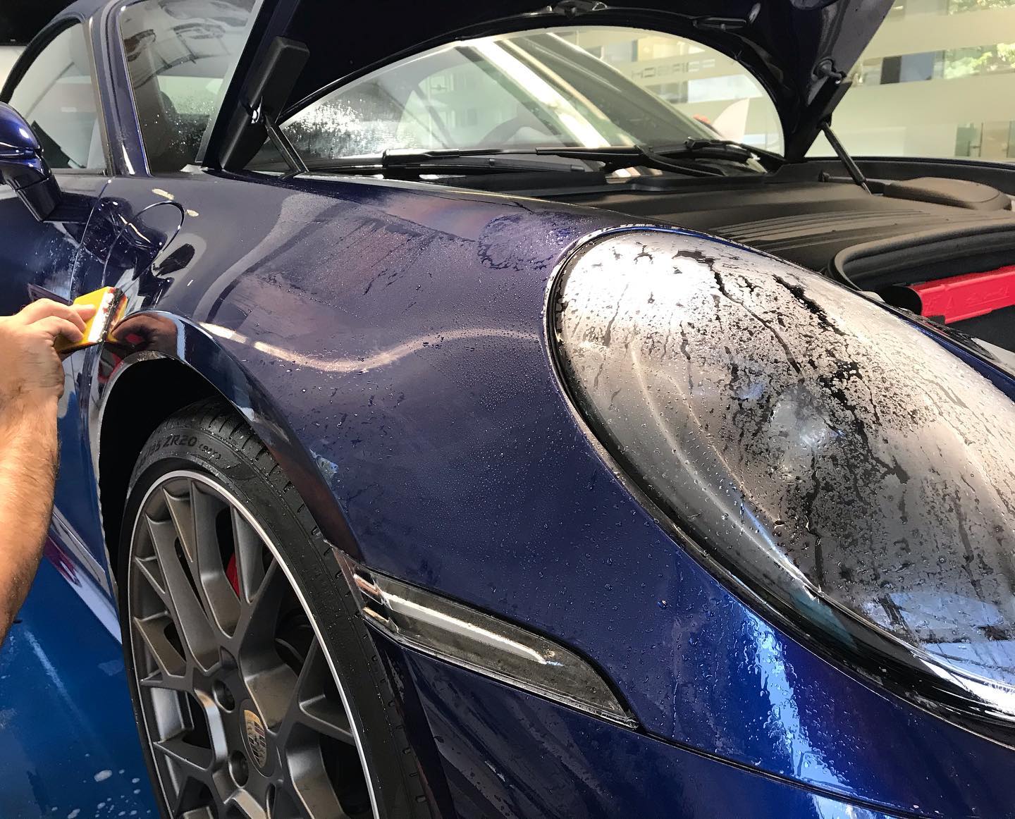 ochranna folia Xpel na Porsche od Abartstyle